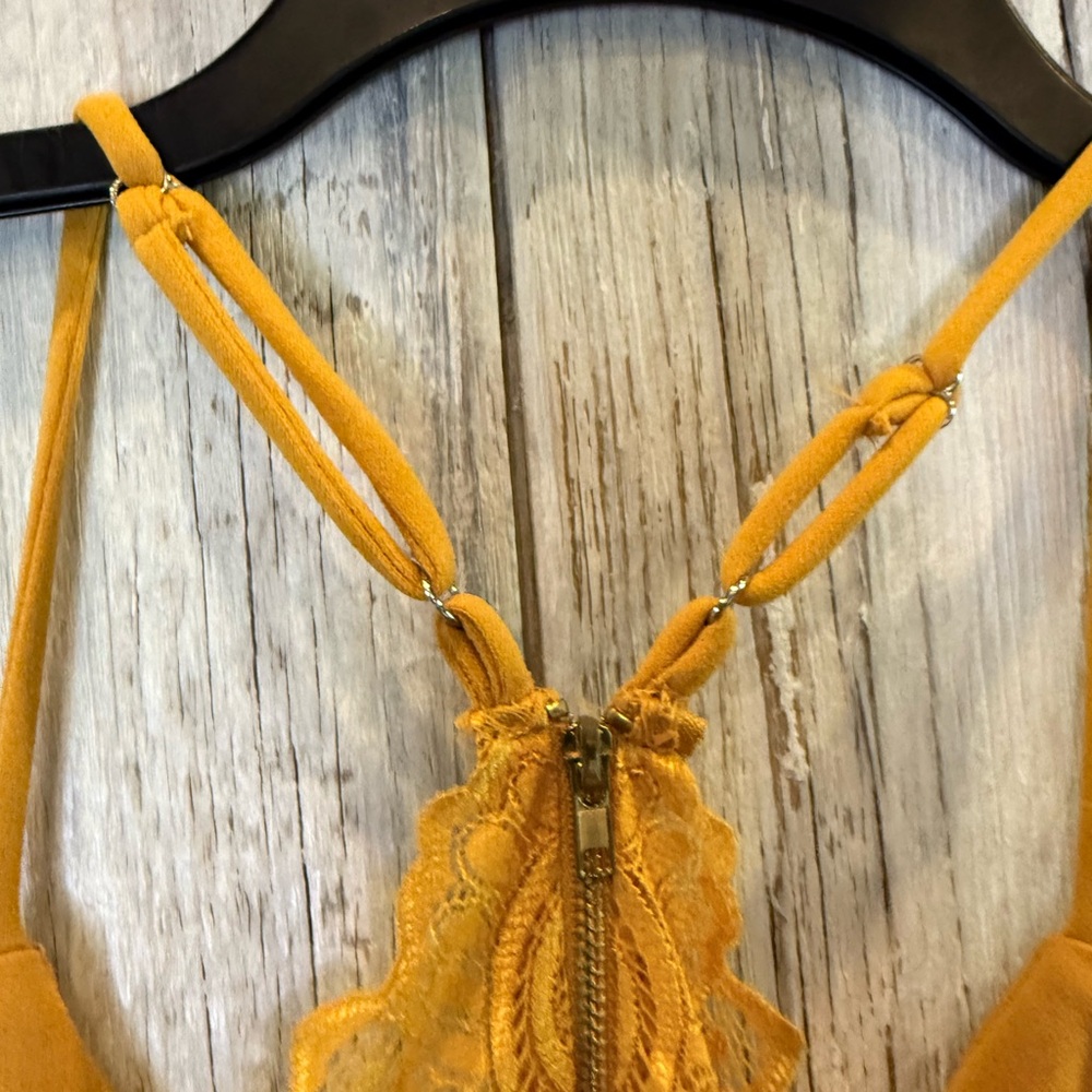 Iris Los Angeles Yellow Spaghetti Strap Dress - Picture 5 of 9